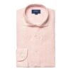Pink Solid Linen Contemporary Fit Shirt - ETON 1 Pink Solid Linen Contemporary Fit Shirt - ETON -ETON Store F0286 50 10000442150 tshov 1 w