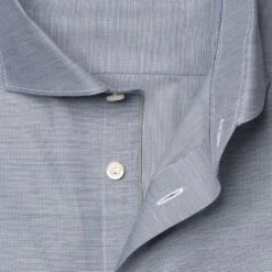 Navy Semi-Solid Signature Oxford Slim Fit Shirt - ETON 10 Navy Semi-Solid Signature Oxford Slim Fit Shirt - ETON -ETON Store F4018 28 10001265828 tshpi 1