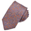 Melon & Blue Bouquet Teardrop Paisley Silk Tie 1 Melon & Blue Bouquet Teardrop Paisley Silk Tie -ETON Store G35132 03
