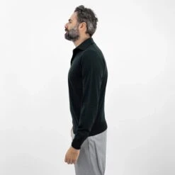 Deep Green Royal Merino Wool Polo Shirt - FILIPPO DE LAURENTIIS -ETON Store GiordanoLuxEdit 27 777a228b 658a 48c8 a6ae 0932e383945a