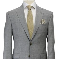 Light Gray Neat Wool Unconstructed Dallas Contemporary Fit Suit - Jack Victor 9 Light Gray Neat Wool Unconstructed Dallas Contemporary Fit Suit - Jack Victor -ETON Store Gray Jack Victor 3231019 2 7e7a9388 441c 4b2e 88cc d098c020cc9d
