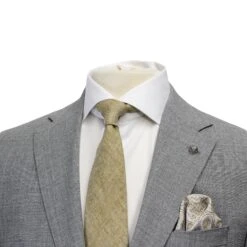 Light Gray Neat Wool Unconstructed Dallas Contemporary Fit Suit - Jack Victor 12 Light Gray Neat Wool Unconstructed Dallas Contemporary Fit Suit - Jack Victor -ETON Store Gray Jack Victor 3231019 5 60aa6d38 2b70 4085 8691 3f94a91a943a