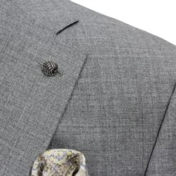 Light Gray Neat Wool Unconstructed Dallas Contemporary Fit Suit - Jack Victor 13 Light Gray Neat Wool Unconstructed Dallas Contemporary Fit Suit - Jack Victor -ETON Store Gray Jack Victor 3231019 6 3e5aff83 3ff9 4228 a1cc 8906b9a9bd32