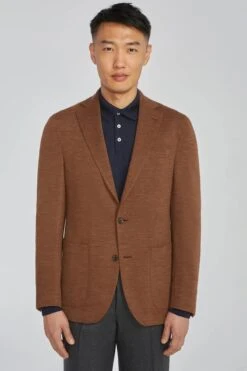 Brown Hartford Contemporary Fit Loro Piana Knit Wool Blazer - Jack Victor 11 Brown Hartford Contemporary Fit Loro Piana Knit Wool Blazer - Jack Victor -ETON Store HC1622BROWN YVES TROUSER GREY LS POLO NAVY 12239 1800x1800 4615e414 952a 4a3f 9af1 49034c4edc80