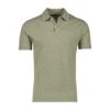 Paul&Shark Sage Green Melange Cotton Polo Shirt - PAUL & SHARK 1 Paul&Shark Sage Green Melange Cotton Polo Shirt - PAUL & SHARK -ETON Store IMG 1665