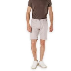 Oatmeal Double-Faced Piqué Cotton Bermuda Shorts - Mason's 12 Oatmeal Double-Faced Piqué Cotton Bermuda Shorts - Mason's -ETON Store IMG 1802