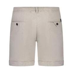 Oatmeal Double-Faced Piqué Cotton Bermuda Shorts - Mason's 10 Oatmeal Double-Faced Piqué Cotton Bermuda Shorts - Mason's -ETON Store IMG 1810