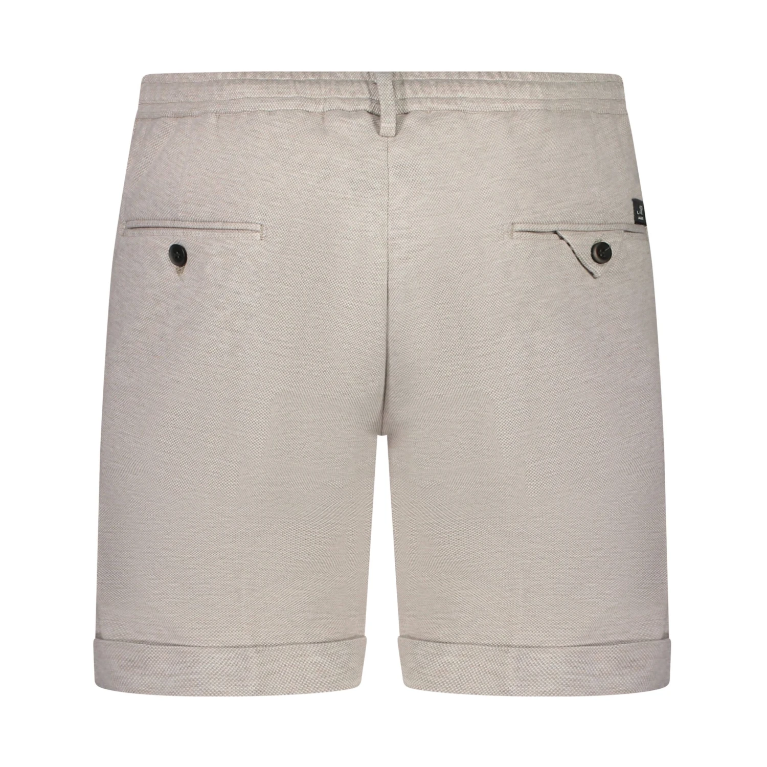 Oatmeal Double-Faced Piqué Cotton Bermuda Shorts - Mason's 4 Oatmeal Double-Faced Piqué Cotton Bermuda Shorts - Mason's - Image 2
