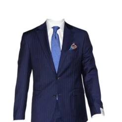 Royal Blue Pin-Stripe Urban Slim Fit Sartorial Suit 12 Royal Blue Pin-Stripe Urban Slim Fit Sartorial Suit -ETON Store IMG 8801