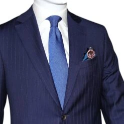 Royal Blue Pin-Stripe Urban Slim Fit Sartorial Suit 9 Royal Blue Pin-Stripe Urban Slim Fit Sartorial Suit -ETON Store IMG 8802