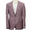 Pink Plaid Dallas Contemporary Fit Sport Jacket - Jack Victor 2 Pink Plaid Dallas Contemporary Fit Sport Jacket - Jack Victor -ETON Store JACK VICTOR 1211395 1