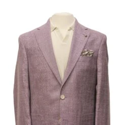 Lilac Loro Piana Wool/Silk/Linen Morton Contemporary Fit Sport Jacket - Jack Victor 10 Lilac Loro Piana Wool/Silk/Linen Morton Contemporary Fit Sport Jacket - Jack Victor -ETON Store JACK VICTOR 1241501 MIDLAND 2