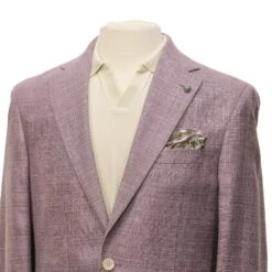 Lilac Loro Piana Wool/Silk/Linen Morton Contemporary Fit Sport Jacket - Jack Victor 9 Lilac Loro Piana Wool/Silk/Linen Morton Contemporary Fit Sport Jacket - Jack Victor -ETON Store JACK VICTOR 1241501 MIDLAND 4