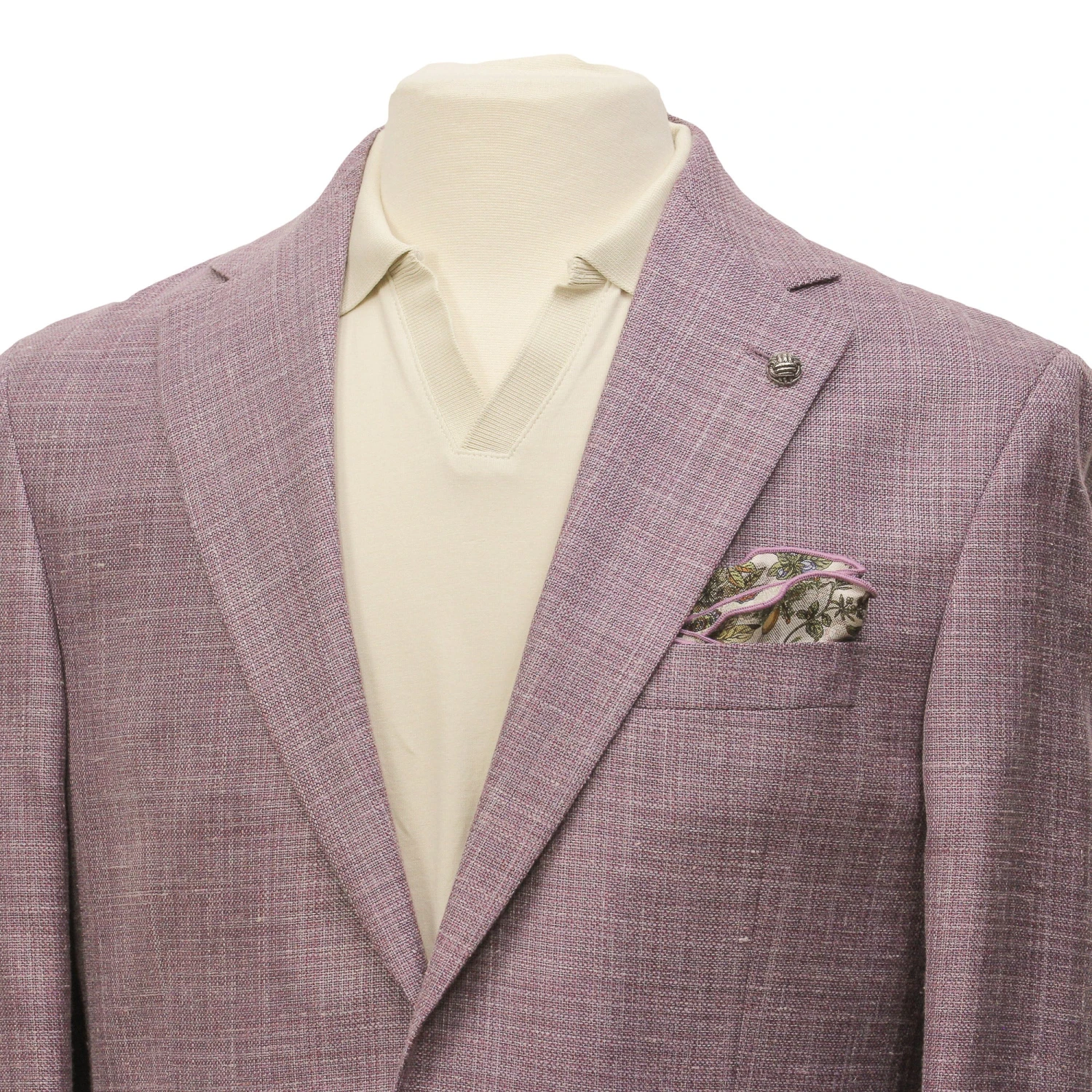 Lilac Loro Piana Wool/Silk/Linen Morton Contemporary Fit Sport Jacket - Jack Victor 8 Lilac Loro Piana Wool/Silk/Linen Morton Contemporary Fit Sport Jacket - Jack Victor - Image 6
