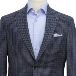 Blue & Black Mini Check Midland Contemporary Wool Sport Jacket - Jack Victor 10 Blue & Black Mini Check Midland Contemporary Wool Sport Jacket - Jack Victor -ETON Store JACK VICTOR 1242000 MIDLAND 3 1a96b7f5 7ab6 43e6 8f82 9fdb9a4a5611