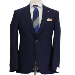 Blue Neat Esprit Modern Fit Wool Suit - Jack Victor