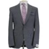 Gray With Blue Check Esprit Modern Fit Wool Suit - Jack Victor