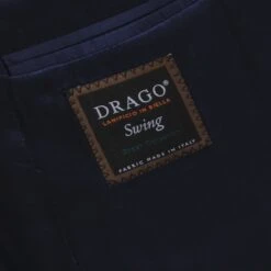 Navy Tonal Glen Check Drago Wool Fraser Slim Fit Suit 15 Navy Tonal Glen Check Drago Wool Fraser Slim Fit Suit -ETON Store JACK VICTOR 3232708 FRASER 7