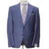 Light Blue Neat Peak Lapel Engel Modern Fit Wool Suit - Jack Victor 1 Light Blue Neat Peak Lapel Engel Modern Fit Wool Suit - Jack Victor -ETON Store JACK VICTOR 3241001 ENGEL 1