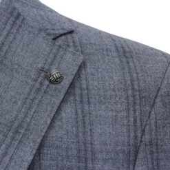 Mid Gray Glen-Check Montana Contemporary Fit Wool Suit - Jack Victor 11 Mid Gray Glen-Check Montana Contemporary Fit Wool Suit - Jack Victor -ETON Store JACK VICTOR 3242017 MONTANA 1