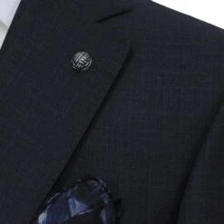 Gray Check Loro Piana Super 170's Wool-Cashmere Modern Fit Suit - Jack Victor 1913 14 Gray Check Loro Piana Super 170's Wool-Cashmere Modern Fit Suit - Jack Victor 1913 -ETON Store JACK VICTOR ANNCT11 ESSENCE 6