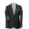 Charcoal Striped Loro Piana Super 170's Wool-Cashmere Modern Fit Suit - Jack Victor 1913 1 Charcoal Striped Loro Piana Super 170's Wool-Cashmere Modern Fit Suit - Jack Victor 1913 -ETON Store JACK VICTOR ANNCT12 ESSENCE 1