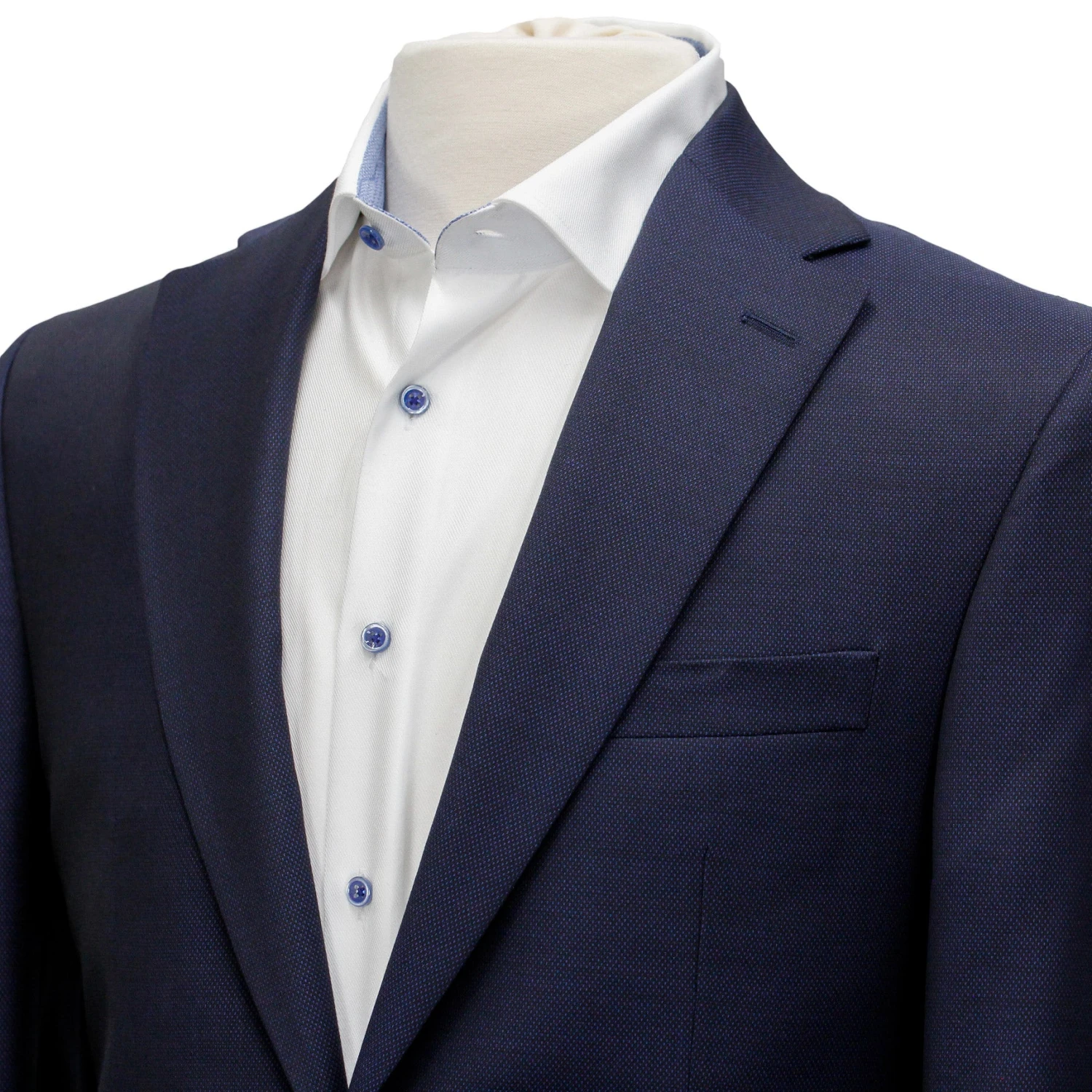 Blue Tonal Nailhead Esprit Modern Fit Suit - Jack Victor 4 Blue Tonal Nailhead Esprit Modern Fit Suit - Jack Victor - Image 2