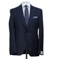 Blue Birdseye Drago Wool Esprit Modern Fit Suit - Jack Victor