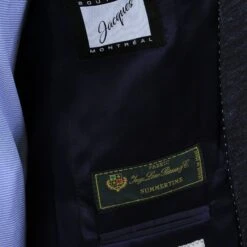 Blue Mélange Wool & Silk Hartford Contemporary Fit Sport Coat - Jack Victor 17 Blue Mélange Wool & Silk Hartford Contemporary Fit Sport Coat - Jack Victor -ETON Store JACK VICTOR BOUTIQUE JACQUES HARTFORD C01702 8