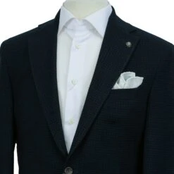 Dark Blue Textured Hampton Contemporary Fit Sport Jacket - Jack Victor 9 Dark Blue Textured Hampton Contemporary Fit Sport Jacket - Jack Victor -ETON Store JACK VICTOR BOUTIQUE JACQUES HC1271 HAMPTON 4