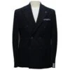 Navy Peak Lapel Double-Breasted Quinn Contemporary Fit Comfortwear Travel Sport Jacket - Jack Victor 2 Navy Peak Lapel Double-Breasted Quinn Contemporary Fit Comfortwear Travel Sport Jacket - Jack Victor -ETON Store JACK VICTOR C1255 QUINN 1