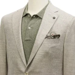 Eggshell Herringbone Loro Piana Wool Silk Linen Hampton Contemporary Fit Comfortwear Blazer - Jack Victor 12 Eggshell Herringbone Loro Piana Wool Silk Linen Hampton Contemporary Fit Comfortwear Blazer - Jack Victor -ETON Store JACK VICTOR C1592 HAMPTON 5