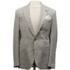 Light Gray Tonal Loro Piana Summertime Hartford Contemporary Fit Knit Sport Jacket - Jack Victor