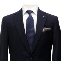 Solid Navy Esprit Modern Fit Super 110s Wool Suit - Jack Victor 12 Solid Navy Esprit Modern Fit Super 110s Wool Suit - Jack Victor -ETON Store JACK VICTOR ESPRIT 3241422 3