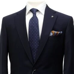 Solid Navy Esprit Modern Fit Super 110s Wool Suit - Jack Victor 13 Solid Navy Esprit Modern Fit Super 110s Wool Suit - Jack Victor -ETON Store JACK VICTOR ESPRIT 3241422 4