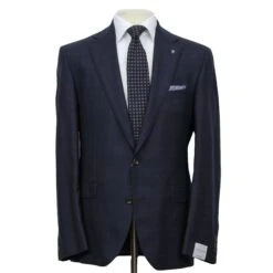 Blue Check Loro Piana Super 200's Wool Essence Modern Fit Suit - Jack Victor 1913