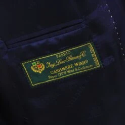 Blue Striped Loro Piana Super 170's Wool-Cashmere Modern Fit Suit - Jack Victor 1913 13 Blue Striped Loro Piana Super 170's Wool-Cashmere Modern Fit Suit - Jack Victor 1913 -ETON Store JACK VICTOR ESSENCE ANNCT13 6