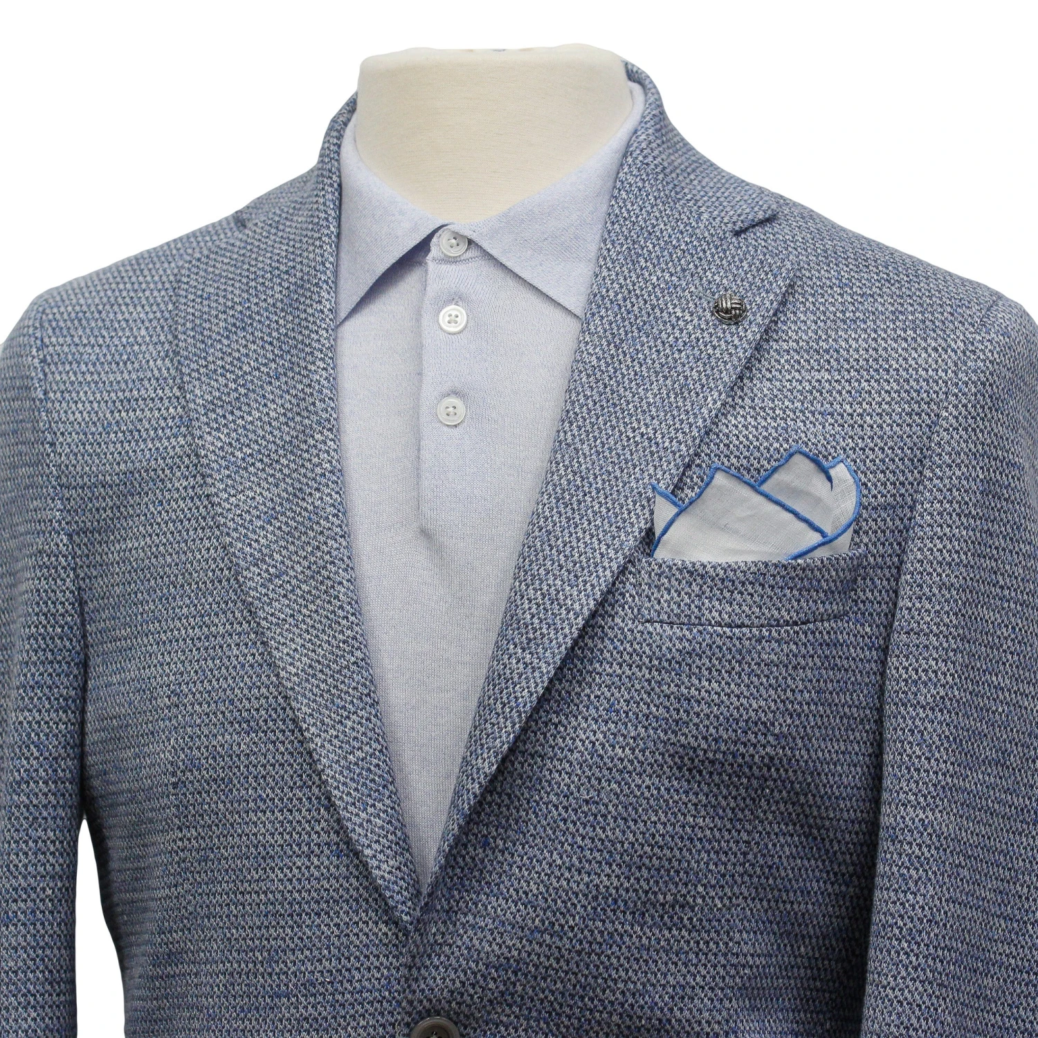 Light Blue Loro Piana Linen-Wool-Silk Hampton Contemporary Fit Sport Jacket - Jack Victor 9 Light Blue Loro Piana Linen-Wool-Silk Hampton Contemporary Fit Sport Jacket - Jack Victor - Image 7
