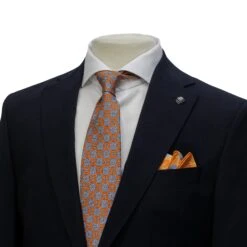 Navy Blue Micro Check Esprit Modern Fit Suit - Jack Victor 11 Navy Blue Micro Check Esprit Modern Fit Suit - Jack Victor -ETON Store JACK VICTOR JV30709 ESPRIT 4