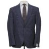 Mid Blue Micro-Patterned Esprit Modern Fit Wool Suit - Jack Victor