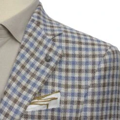 Blue & Brown Check Linen/Silk/Cotton Myles Contemporary Sport Jacket - Jack Victor 1913 12 Blue & Brown Check Linen/Silk/Cotton Myles Contemporary Sport Jacket - Jack Victor 1913 -ETON Store JACK VICTOR JVC11033 6 4c933105 c4f6 41d7 86ab a3463a78e604