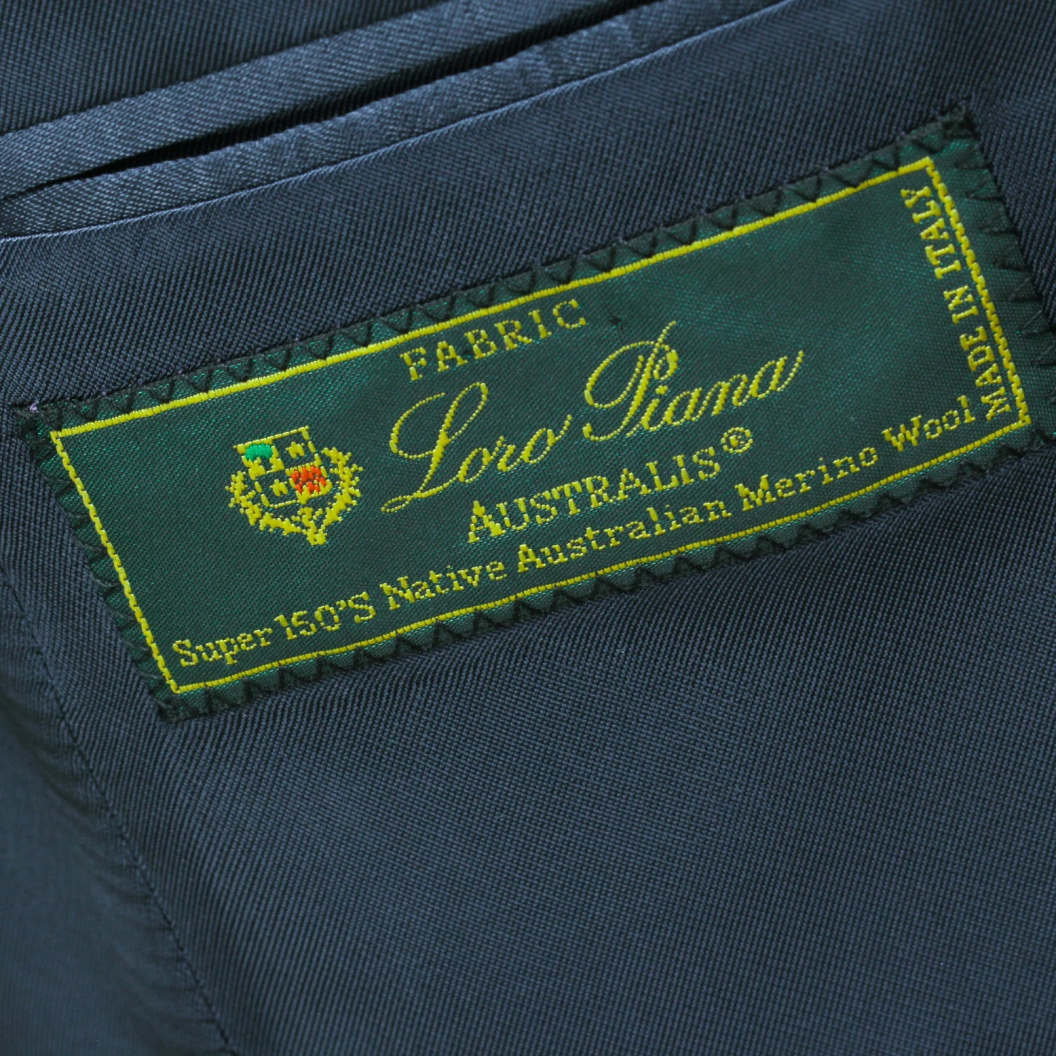 Gray & Blue Check Super 150's Loro Piana Wool Essence Modern Fit Suit - Jack Victor 1913 6 Gray & Blue Check Super 150's Loro Piana Wool Essence Modern Fit Suit - Jack Victor 1913 - Image 4