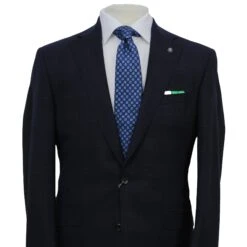 Navy Glen Check Vitale Barberis Wool Essence Modern Fit Suit - Jack Victor 1913 10 Navy Glen Check Vitale Barberis Wool Essence Modern Fit Suit - Jack Victor 1913 -ETON Store JACK VICTOR JVC32006 ESSENCE 2