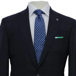 Navy Glen Check Vitale Barberis Wool Essence Modern Fit Suit - Jack Victor 1913 11 Navy Glen Check Vitale Barberis Wool Essence Modern Fit Suit - Jack Victor 1913 -ETON Store JACK VICTOR JVC32006 ESSENCE 3