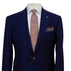 Royal Blue Windowpane Delfino Wool Essence Modern Fit Suit - Jack Victor 1913 9 Royal Blue Windowpane Delfino Wool Essence Modern Fit Suit - Jack Victor 1913 -ETON Store JACK VICTOR JVC32018 ESSENCE 2