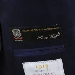 Royal Blue Windowpane Delfino Wool Essence Modern Fit Suit - Jack Victor 1913 13 Royal Blue Windowpane Delfino Wool Essence Modern Fit Suit - Jack Victor 1913 -ETON Store JACK VICTOR JVC32018 ESSENCE 6