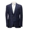Blue Check Wool Silk Century Classic Fit Sport Coat - Jack Victor 1913 Collection 1 Blue Check Wool Silk Century Classic Fit Sport Coat - Jack Victor 1913 Collection -ETON Store JACK VICTOR MODERN FIT 07