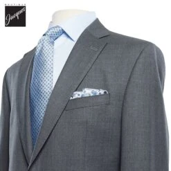 Gray Neat Century Classic Fit Vitale Barberis Wool Suit 8 Gray Neat Century Classic Fit Vitale Barberis Wool Suit -ETON Store JACKVICTORCENTURYJVC30201A 2