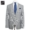 Gray Prince Of Wales Dallas Contemporary Fit Suit - Jack Victor 1 Gray Prince Of Wales Dallas Contemporary Fit Suit - Jack Victor -ETON Store JACKVICTORDALLAS3221703 1