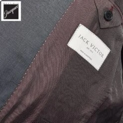 Neat Gray Engel Modern Fit Peak Lapel Wool Suit - Jack Victor 21 Neat Gray Engel Modern Fit Peak Lapel Wool Suit - Jack Victor -ETON Store JACKVICTORENGEL3201001 8